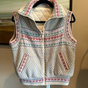 VTG Reversible Puffy Vest